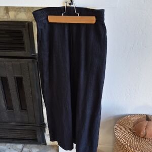 COS Dark Navy Wide Pants, EUR 38